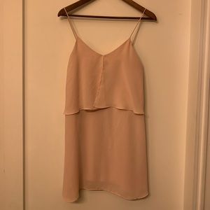 Mango antique pink dress